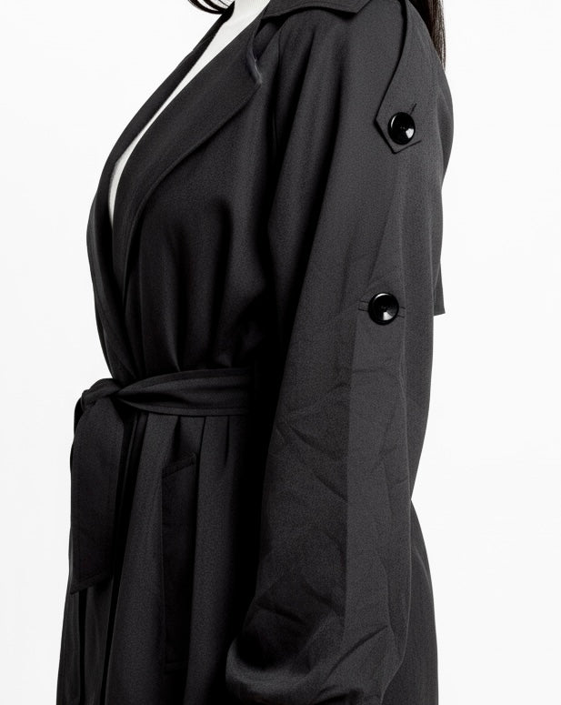 Lightweight Belted Trench Coat